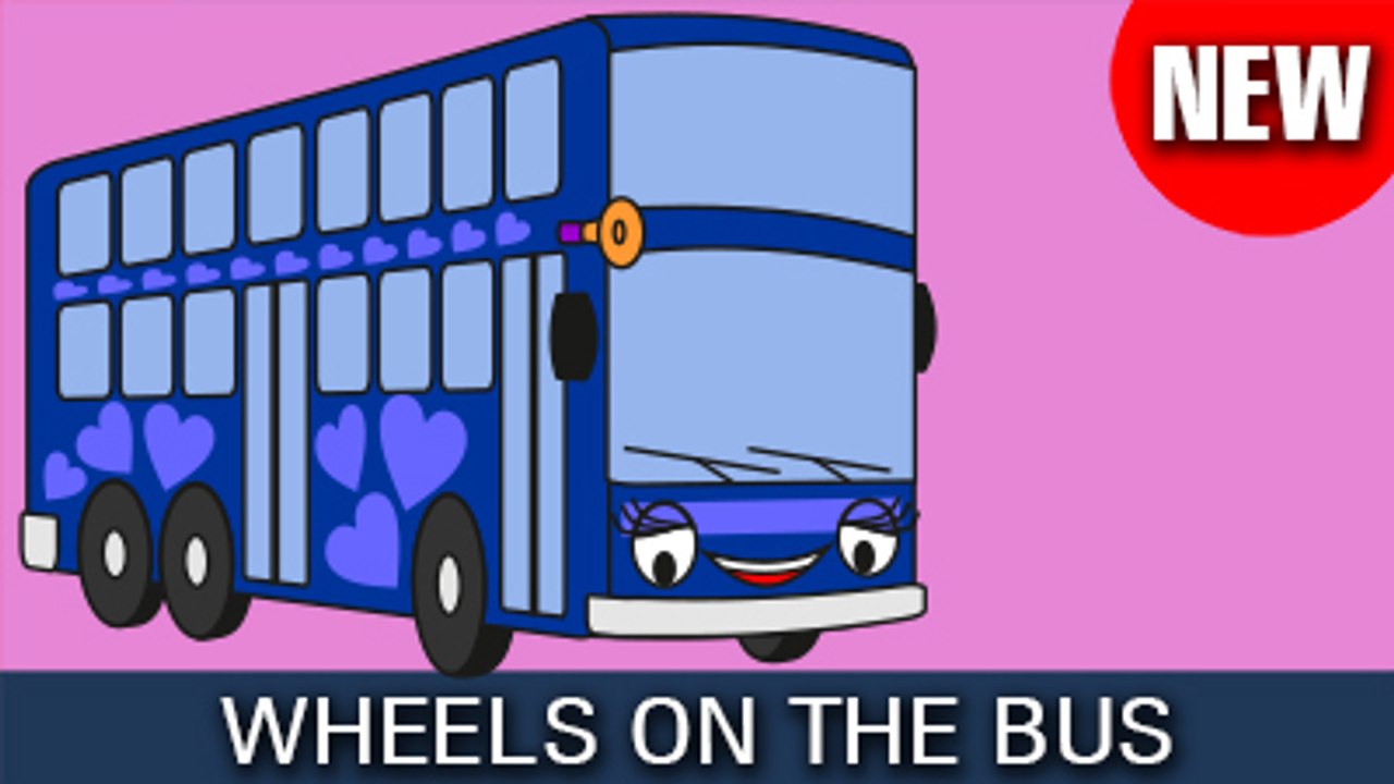 Wheels On The Bus | Blue | Nursery Rhymes | baby songs | HD Version from Ro Ri Ro