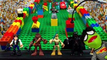 Star Wars Toys Lego Landslide Challenge ft. Playskool Heroes Star Wars Toys by ToyRap