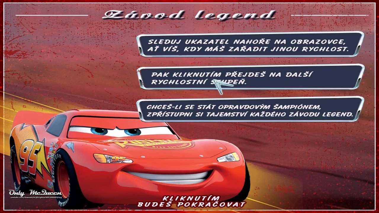 AUTA ! #4 Lívie Závod Legend - Blesk McQueen a Lívie - Disney Cars 4K UHD