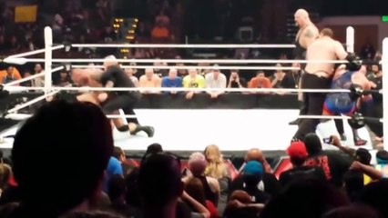 RomanReigns,Orton And Ryback Stood tall(Raw Went Off Air)