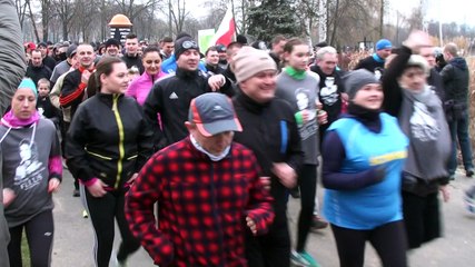 "Tropem Wilczym" Bieg Pamięci Żołnierzy Niezłomnych w Lubinie 28.02.2016.