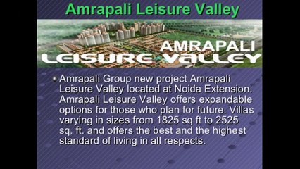 Amrapali Leisure Valley To The Heart Of Noida