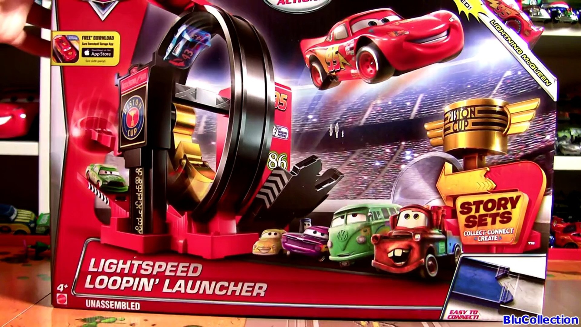 cars lightspeed loopin launcher