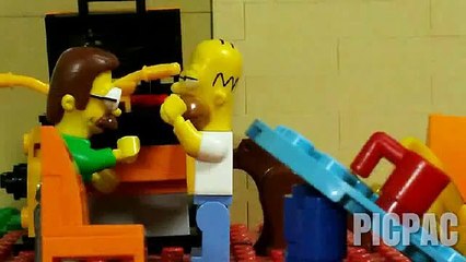 The Simpsons (Lego Stop Motion)