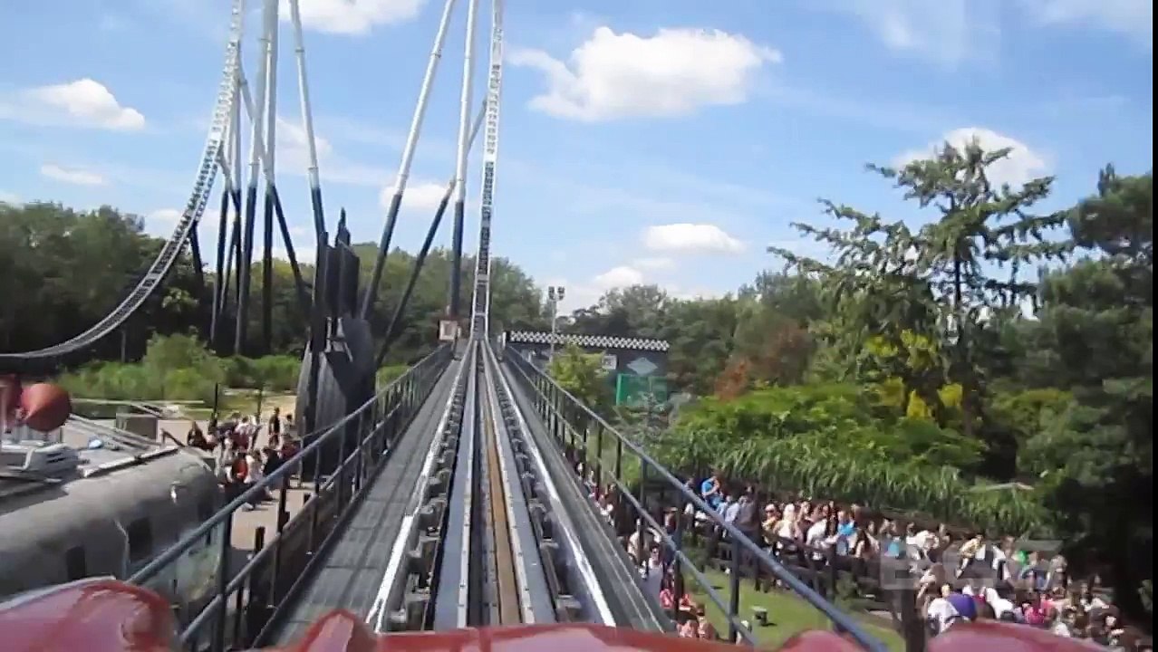 Stealth Front Seat on ride HD POV Thorpe Park video Dailymotion