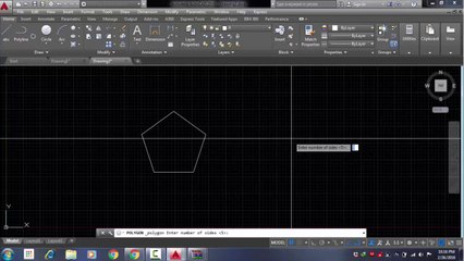 Polygon : AutoCAD urdu training | The Skill Sets