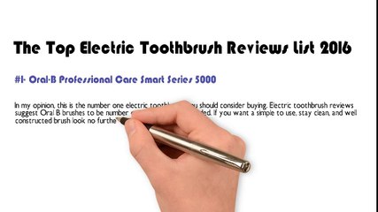 Best Electric Toothbrush Reviews 2016
