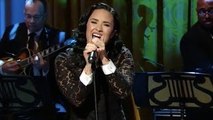 Demi Lovato Pays Tribute To Ray Charles At The White House