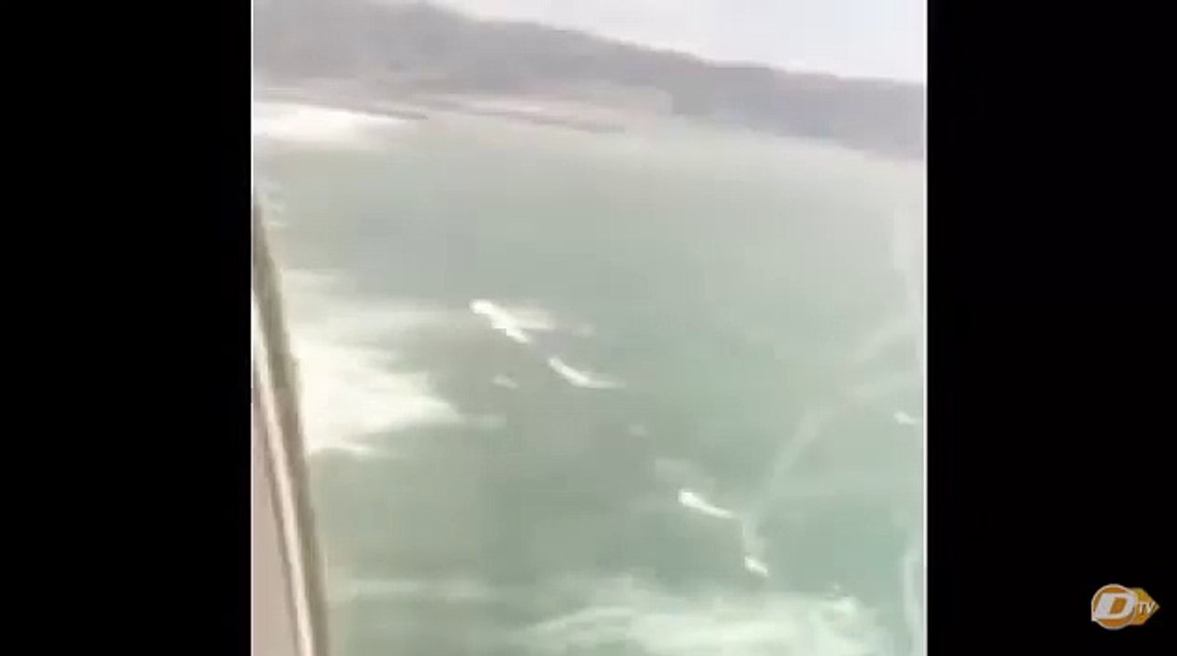 Avión del Málaga CF casi se estrella en el mar con todos los jugadores