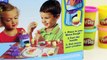 Play Doh vs Moon Dough Burger Diner McDonalds French Fries Cheeseburger Hamburger Playset!