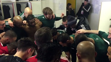 Cri de guerre du Red Star contre Nimes