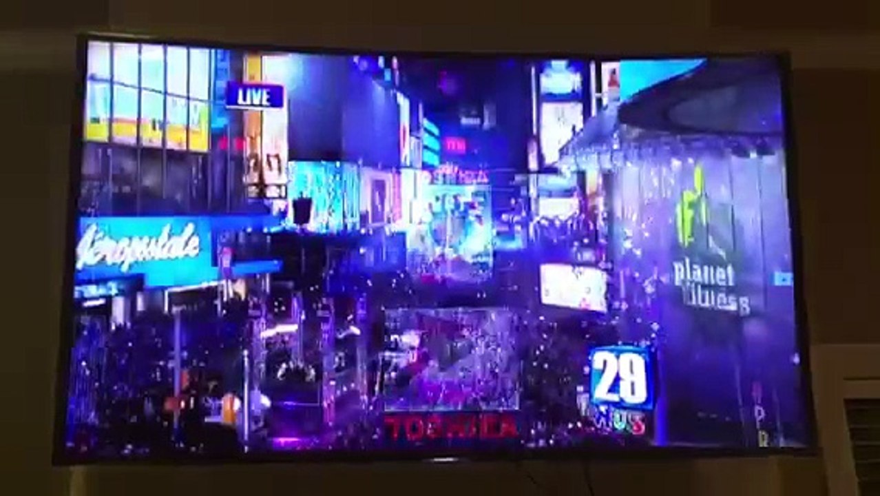 Happy New Year 2016 New York Times Square