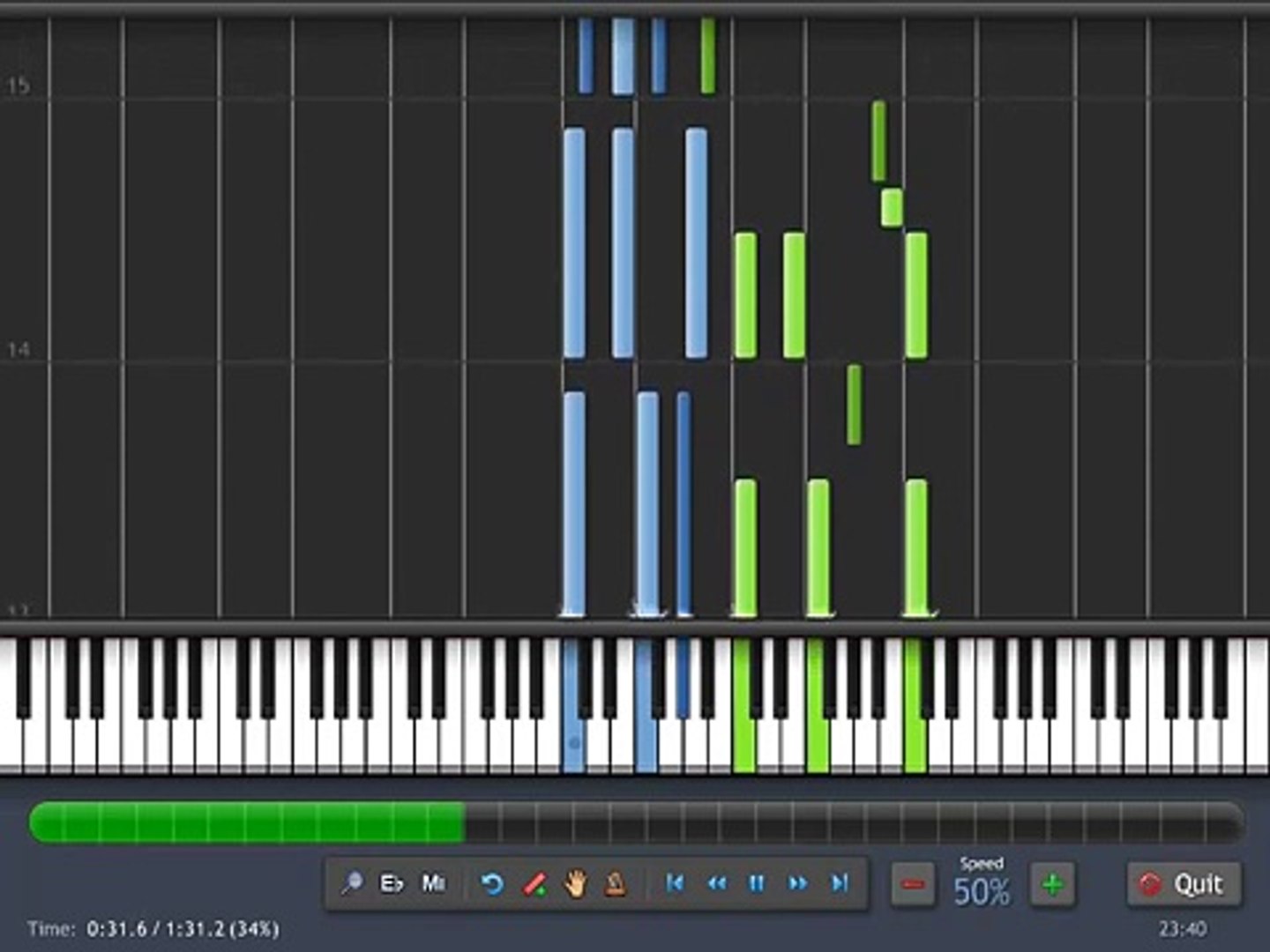 Harry Potter - Hedwigs Theme - Piano Tutorial (50% Speed) Synthesia + Sheet  Music - video Dailymotion