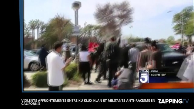 Violents affrontements entre Ku Klux Klan et militants anti-racisme en Californie (vidéo)
