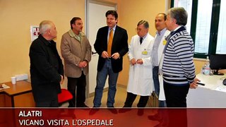 ASL, VICANO IN VISITA ALL'OSPEDALE SAN BENEDETTO