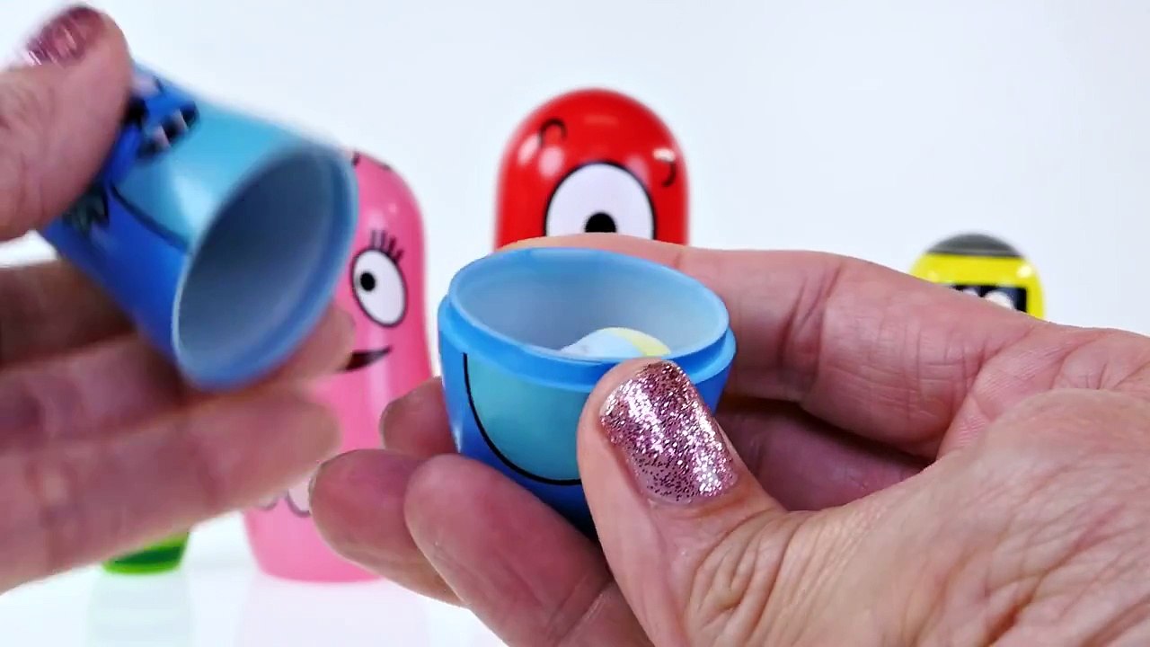 Yo Gabba Gabba STOP MOTION Play doh video --- Nesting Doll Toys Animation