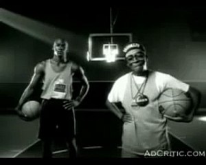 Retro Michael Jordan and Spike Lee Commercial