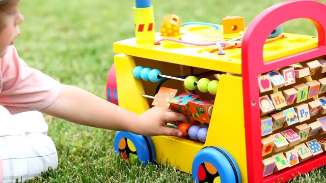 Деревянный паровозик ЧУХ - ЧУХ