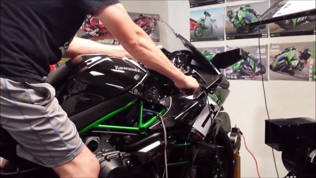 La Kawasaki Ninja H2R à l'essai !