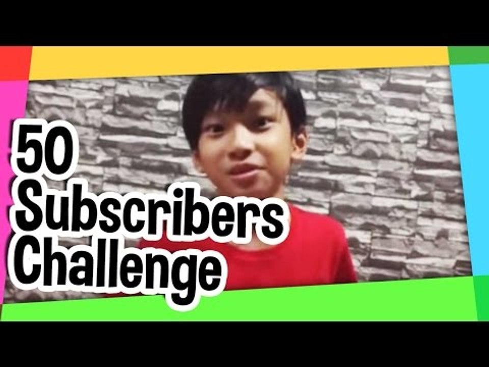 50 subscribers Challange