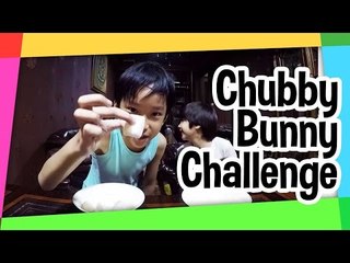 Chubby Bunny Challenge Azka and Ryan