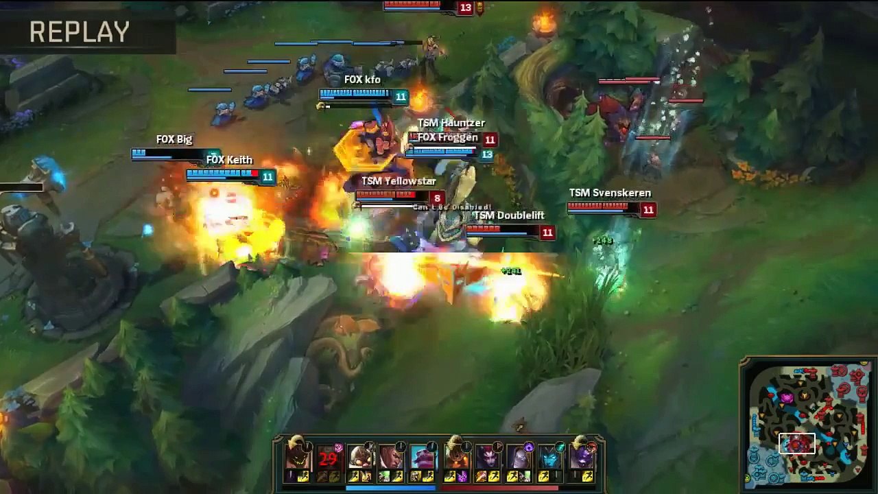 Doublelift 大賽中一個超銅坦塔