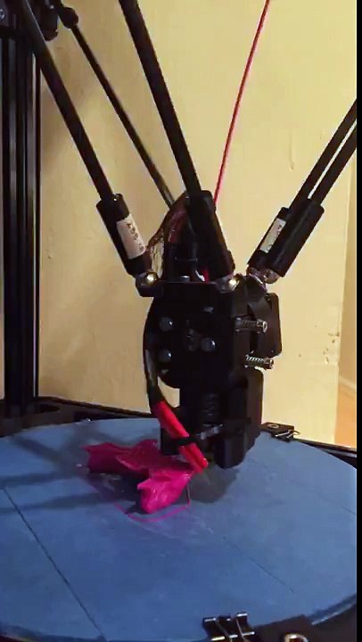 3D printing TRex skull