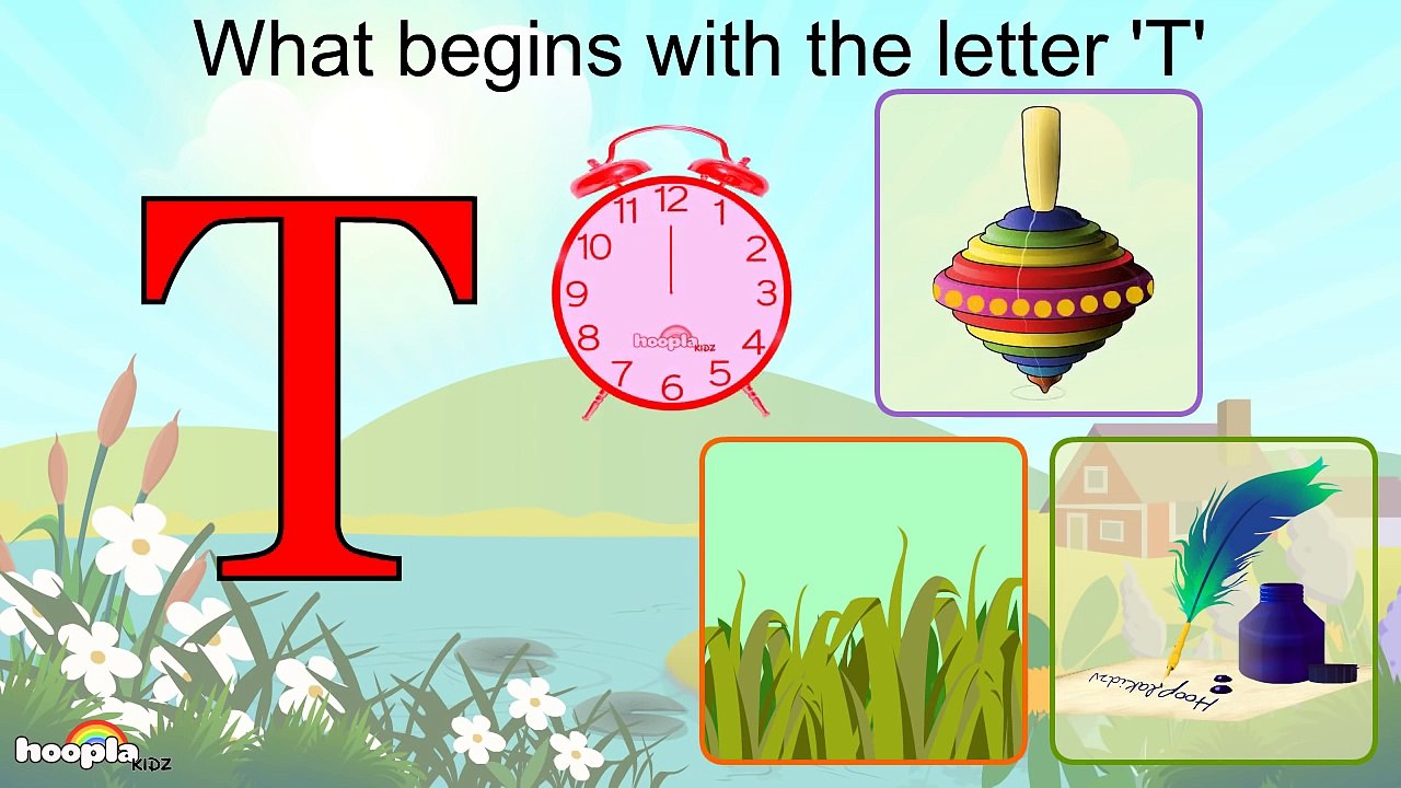 Learn About The Letter T Preschool Activity