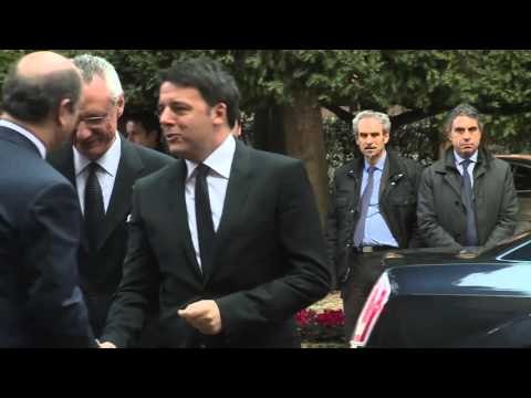 Roma - Renzi alla cerimonia per la ricorrenza dei Patti Lateranensi (23.02.16)