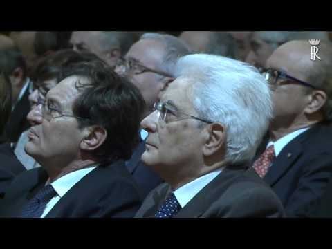 Palermo - Mattarella all'inaugurazione dell'Anno Accademico Università (26.02.16)