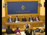 Roma - Conferenza stampa di Eleonora Cimbro e Emanuele Fiano (23.02.16)