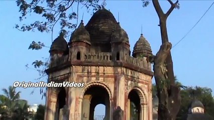 200 years old radha krishana temple in ganga side sodepur