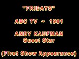 Fridays TV Show (1981) [Show L-01] Andy Kaufman, Show 1 Intro [01 of 12]