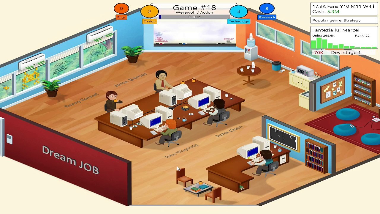 Game Dev Tycoon - Un nou engine[Ep.5]