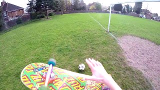 GoPro  INSANE Crossbar Trick Shots   Footballskills98