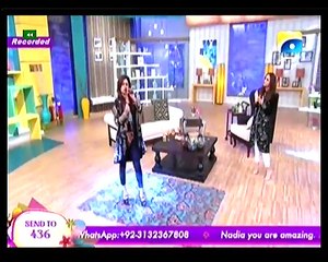 nadia khan show 29 Feb 2016 P2
