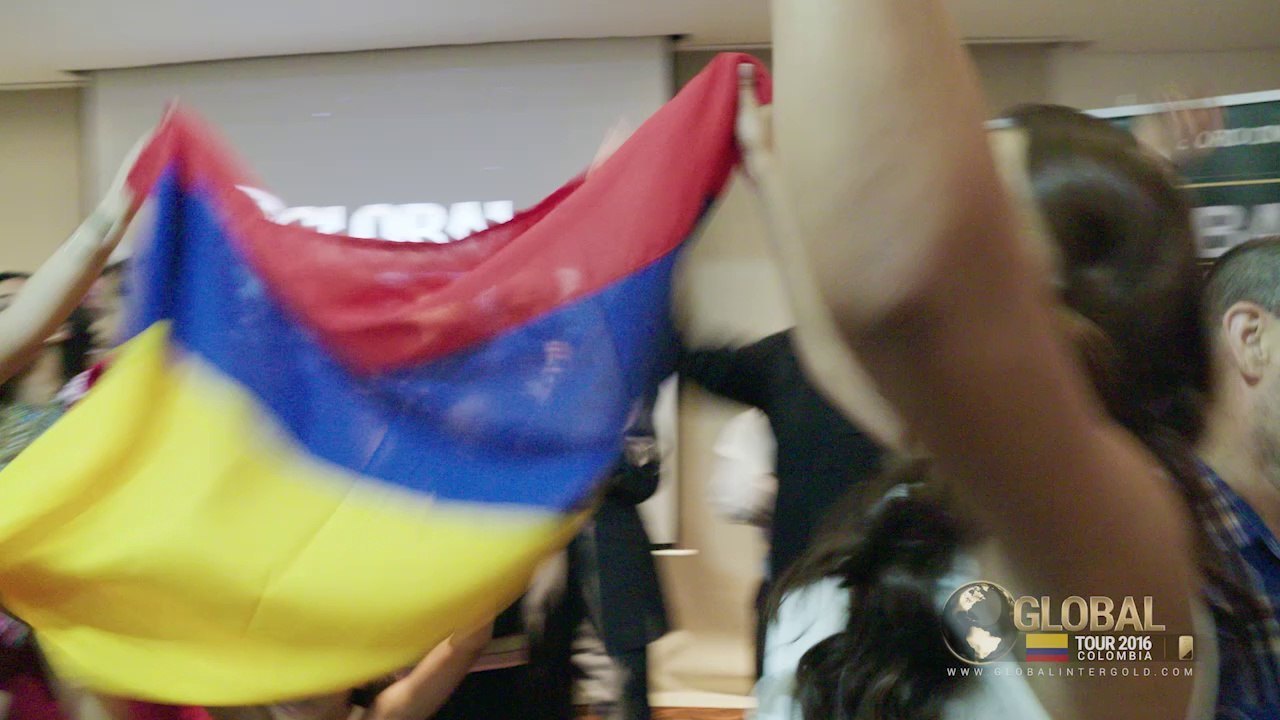 Global InterGold Latin America: Colombia dresses in gold