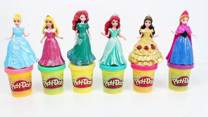 Télécharger la video: Disney Princess MagiClip Collection Play-Doh Magic Clip Anna Ariel Merida Rapunzel Belle Dolls