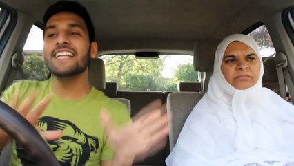Driving in Pakistan with Mom - ZaidAliT Offical - HD