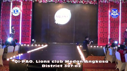 Qi Pao. Fashion show Lions club Medan Angkasa.