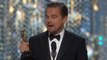 Le discours de Leonardo DiCaprio pour son Oscar du meilleur acteur remporté pour The Revenant en 2016 !!