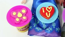 FROZEN Anna and Kristoff Valentine's Day Play Doh Disney Frozen Princess Anna Doll San Valentín