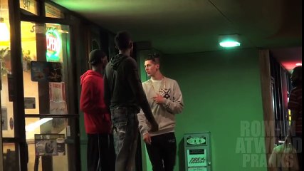 Breaking Strangers Neck Prank!!