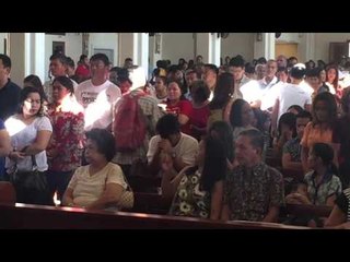 Binay comes before God before facing debates