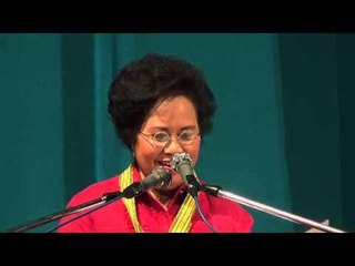 Miriam drops pickup lines at proclamation rally