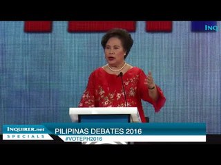Santiago, Roxas on equal distribution of wealth among Filipinos