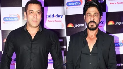 Salman Khan & Shahurkh Khan Together @ Jagran Success Bash