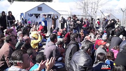 Les réfugiés toujours bloqués en Macédoïne