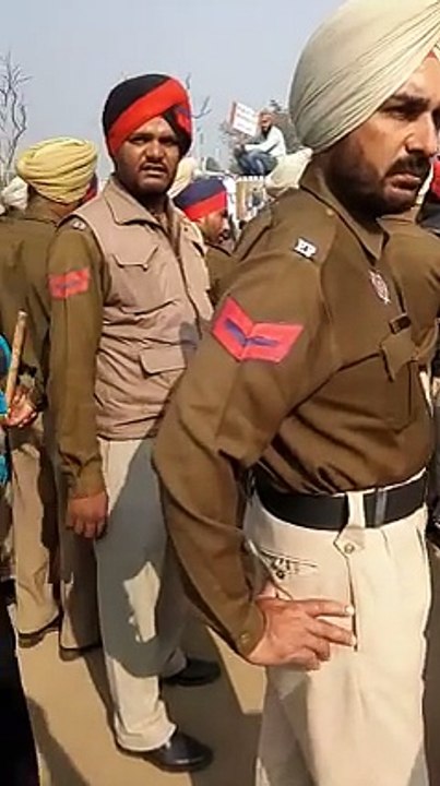 aap ludhiana protest
