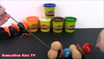 Fun LEARNING COLORS NUMBERS and COUNTING with PLAY DOH! TEACHES BABIES and TODDLERS SHAPES